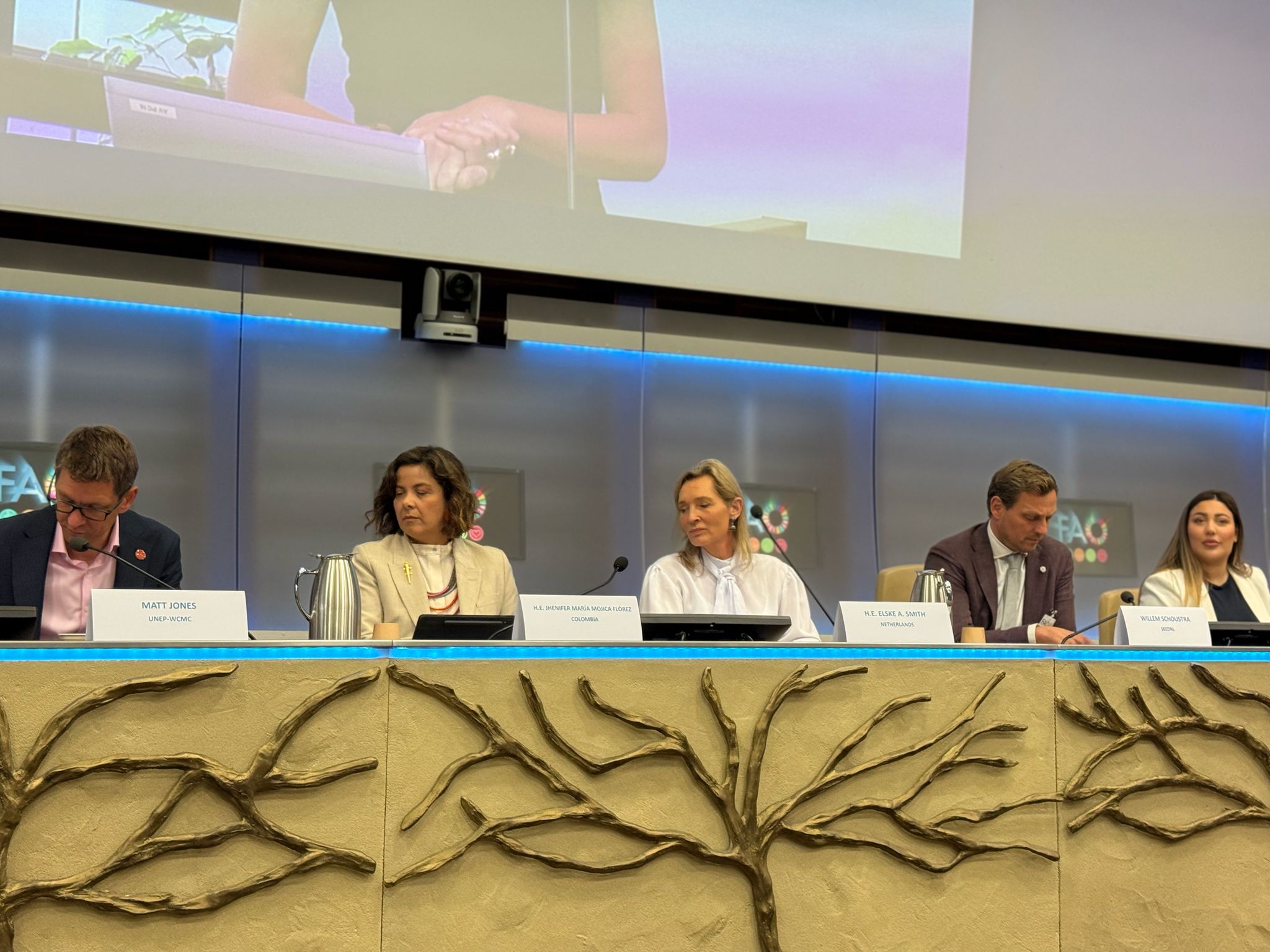 Colombia y Países Bajos promovieron en la FAO el diálogo sobre biodiversidad y sistemas agroalimentarios