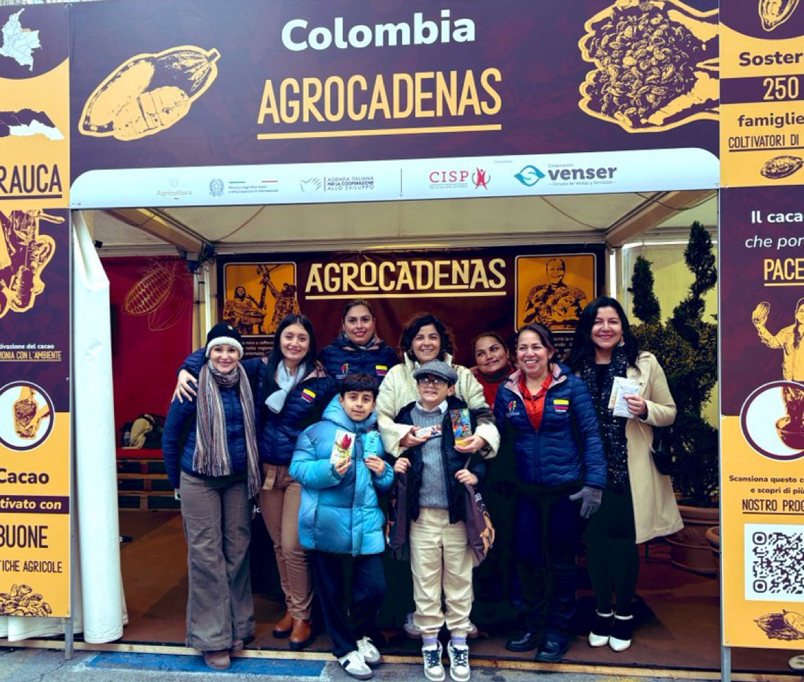 Colombia, presente en la Feria Eurochocolate 2025, en Perugia (Italia)