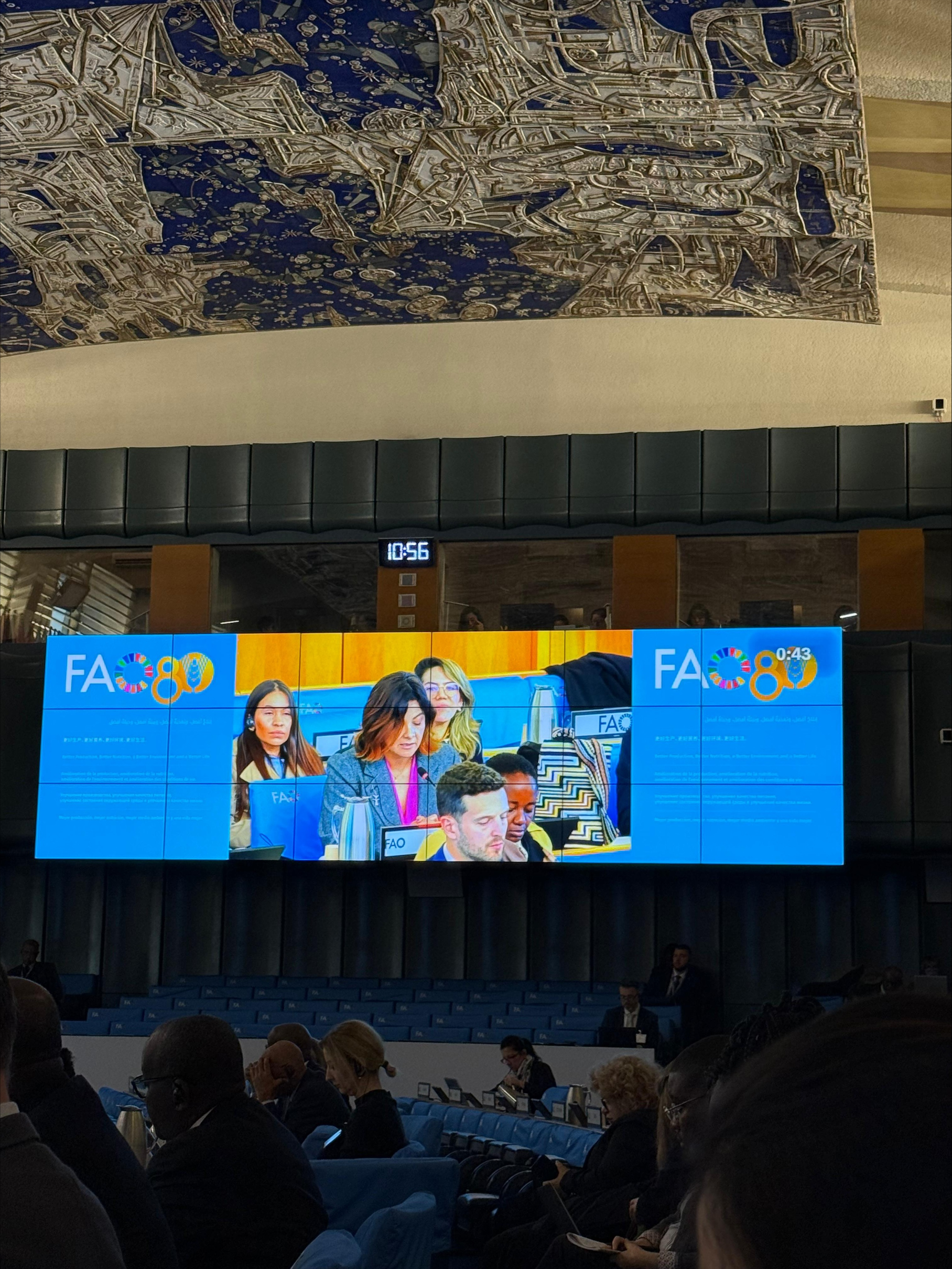 Después de más de 30 años,  Colombia participa con la Embajadora Jhenifer Mojica desde la gobernanza del Consejo de la FAO